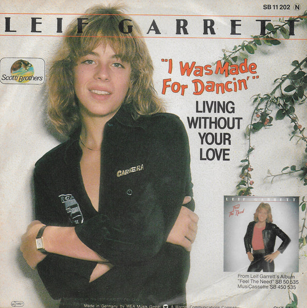 Leif Garrett - I was made for dancin' (Duitse uitgave)