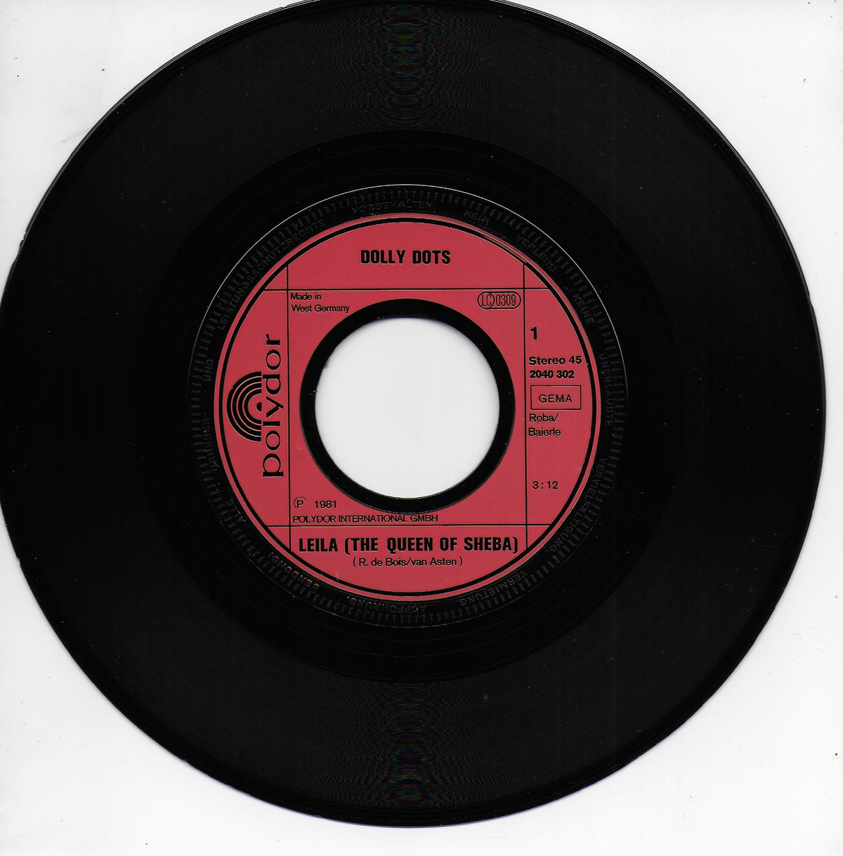 Dolly Dots - Leila (the queen of sheba) (Duitse uitgave)