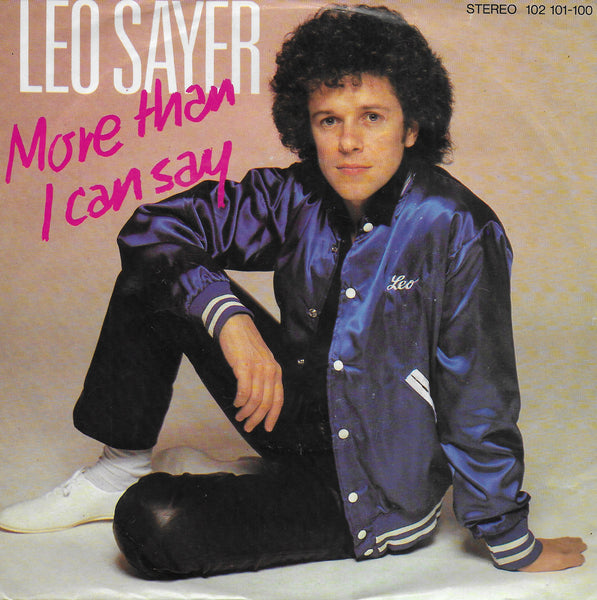 Leo Sayer - More than i can say (Duitse uitgave)