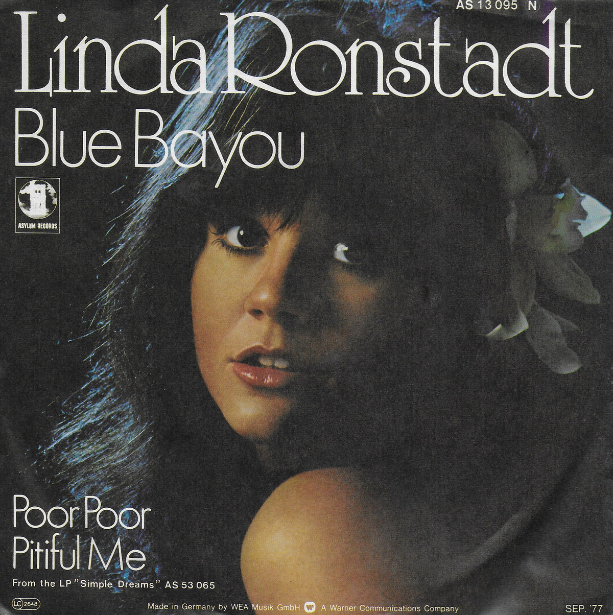 Linda Ronstadt - Blue Bayou (Duitse uitgave)