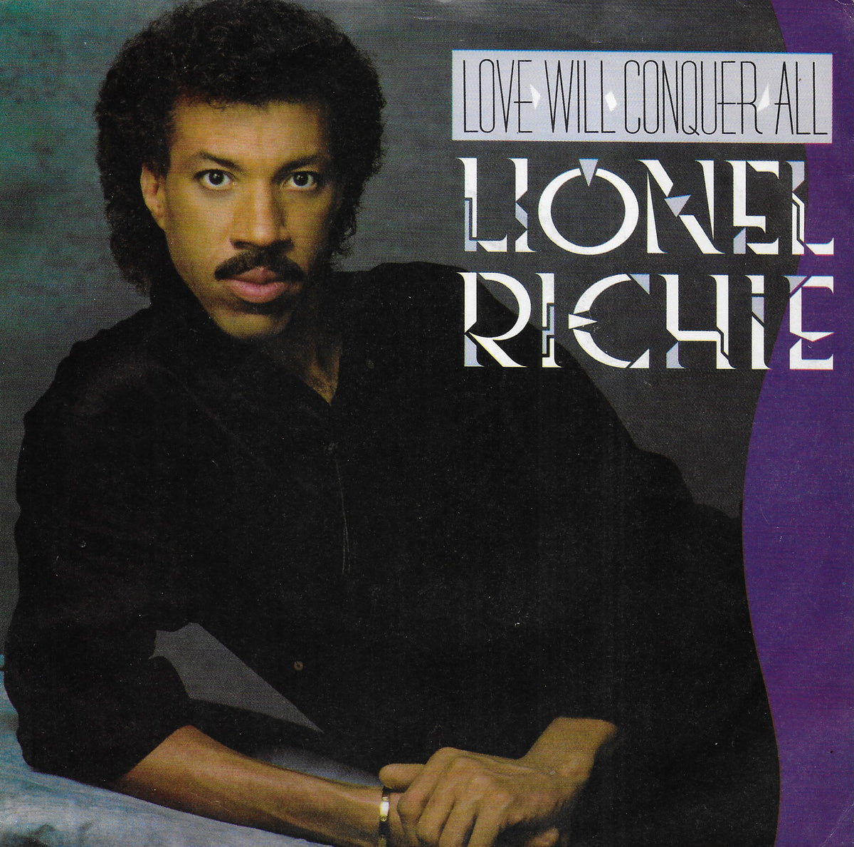 Lionel Richie - Love will conquer all (Engelse uitgave)