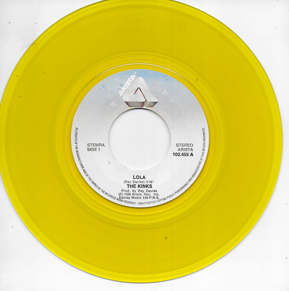 Kinks - Lola (live) (Yellow vinyl)
