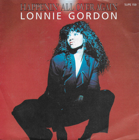 Lonnie Gordon - Happenin' all over again (Engelse uitgave)