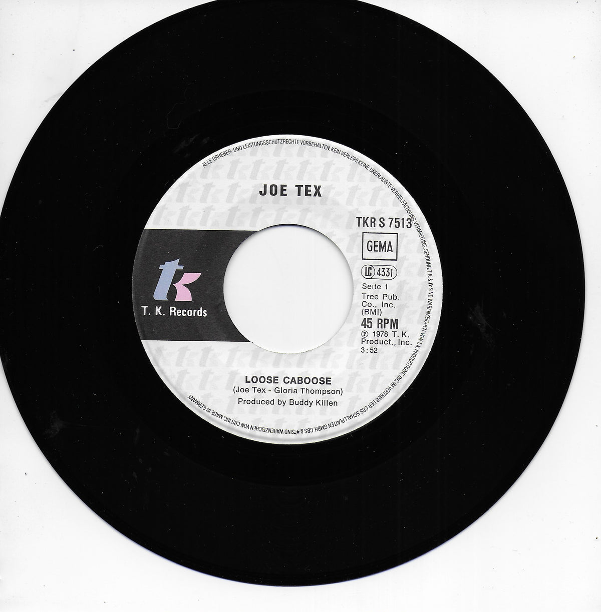 Joe Tex - Loose caboose (Duitse uitgave)