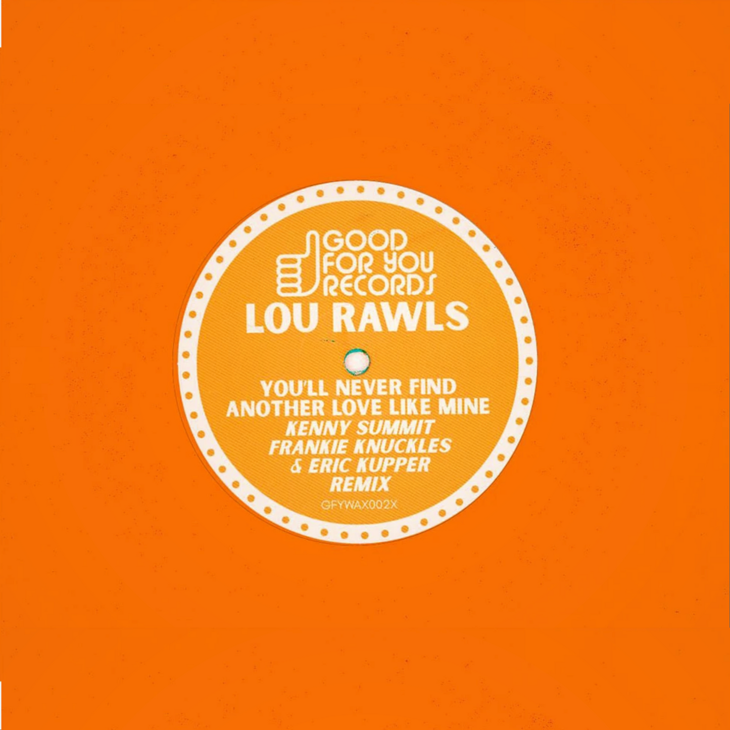 Lou Rawls - You’ll Never Find Another Love Like Mine | Remix (Orange vinyl) (12" Maxi Single)