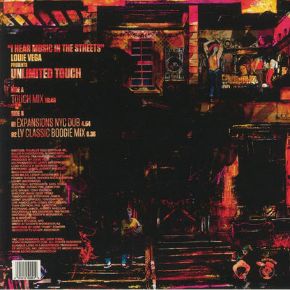 Louie Vega presents Unlimited Touch - I hear music in the streets (12" Maxi Single)
