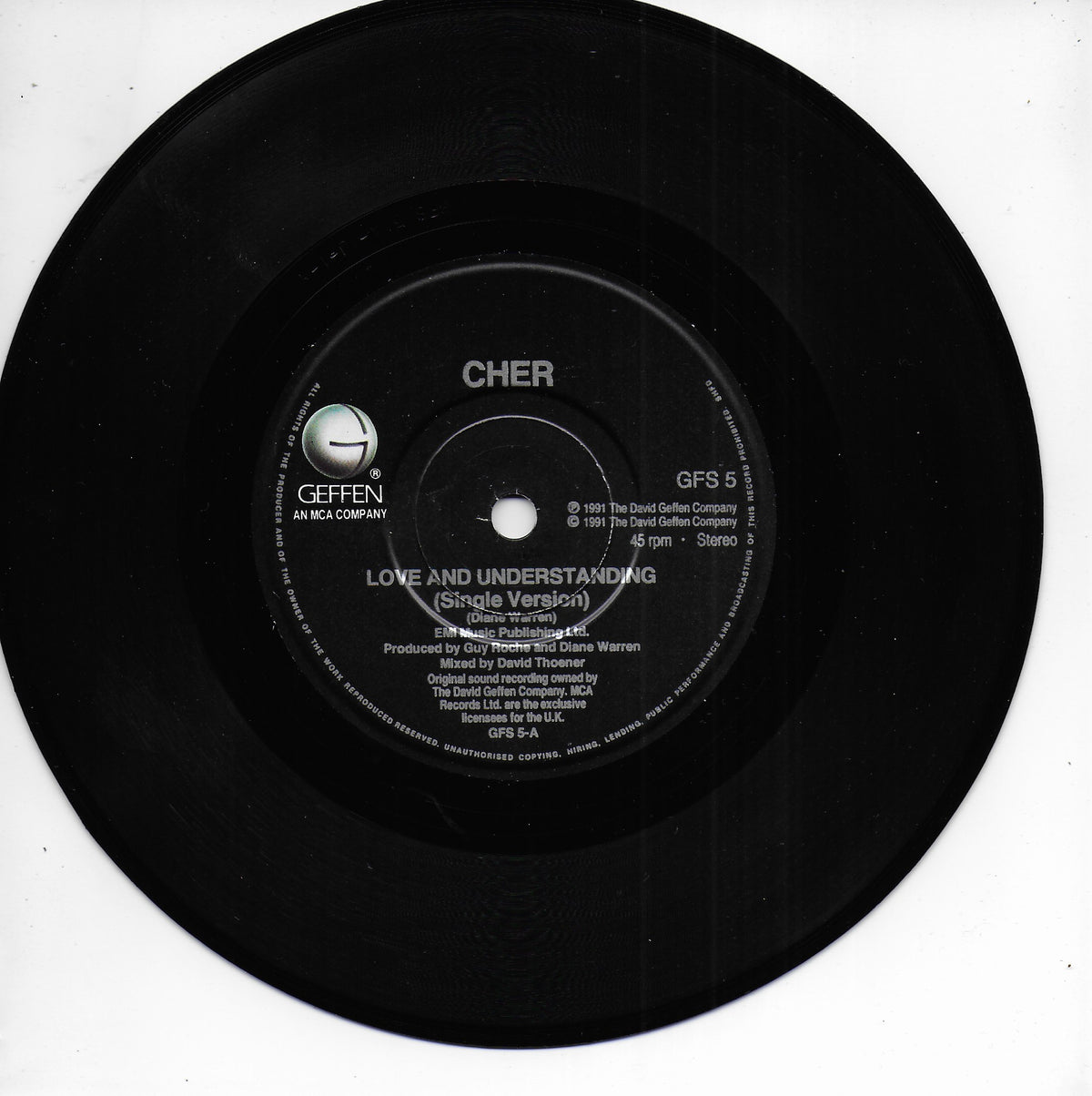 Cher - Love and understanding (Engelse uitgave)