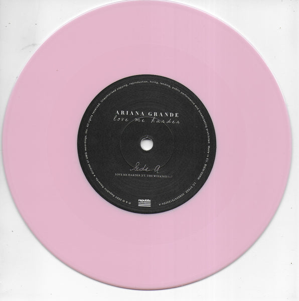 Ariana Grande - Love me harder (Limited pink vinyl)