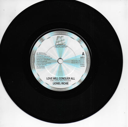Lionel Richie - Love will conquer all (Engelse uitgave)