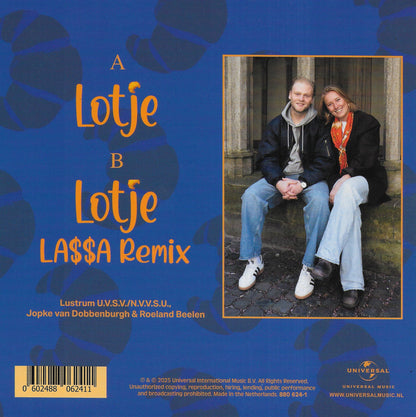 Lustrum U.V.S.V./N.V.V.S.U. & Jopke van Dobbenburgh & Roeland Beelen - Lotje (RSD 2025, orange vinyl)