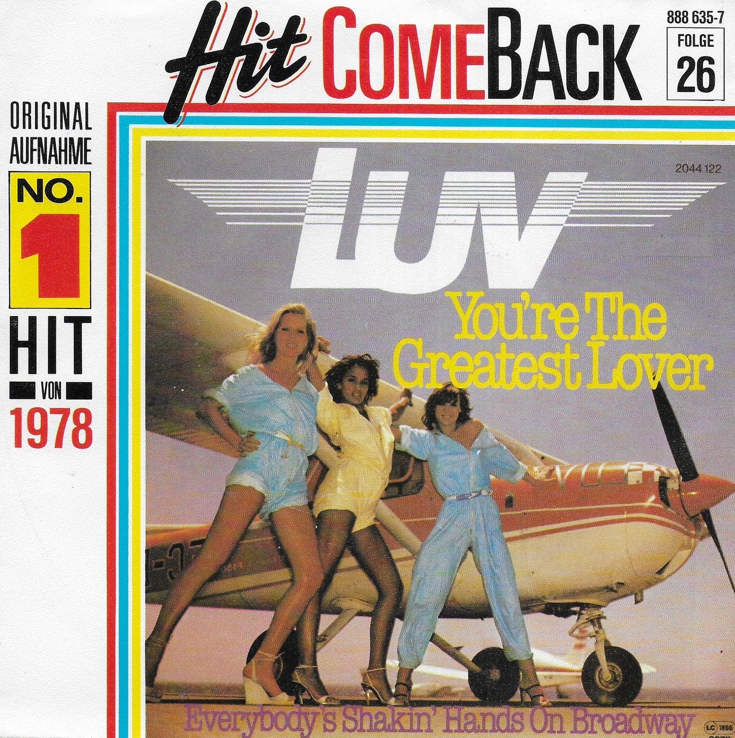 Luv - You're the greatest lover (Duitse uitgave)