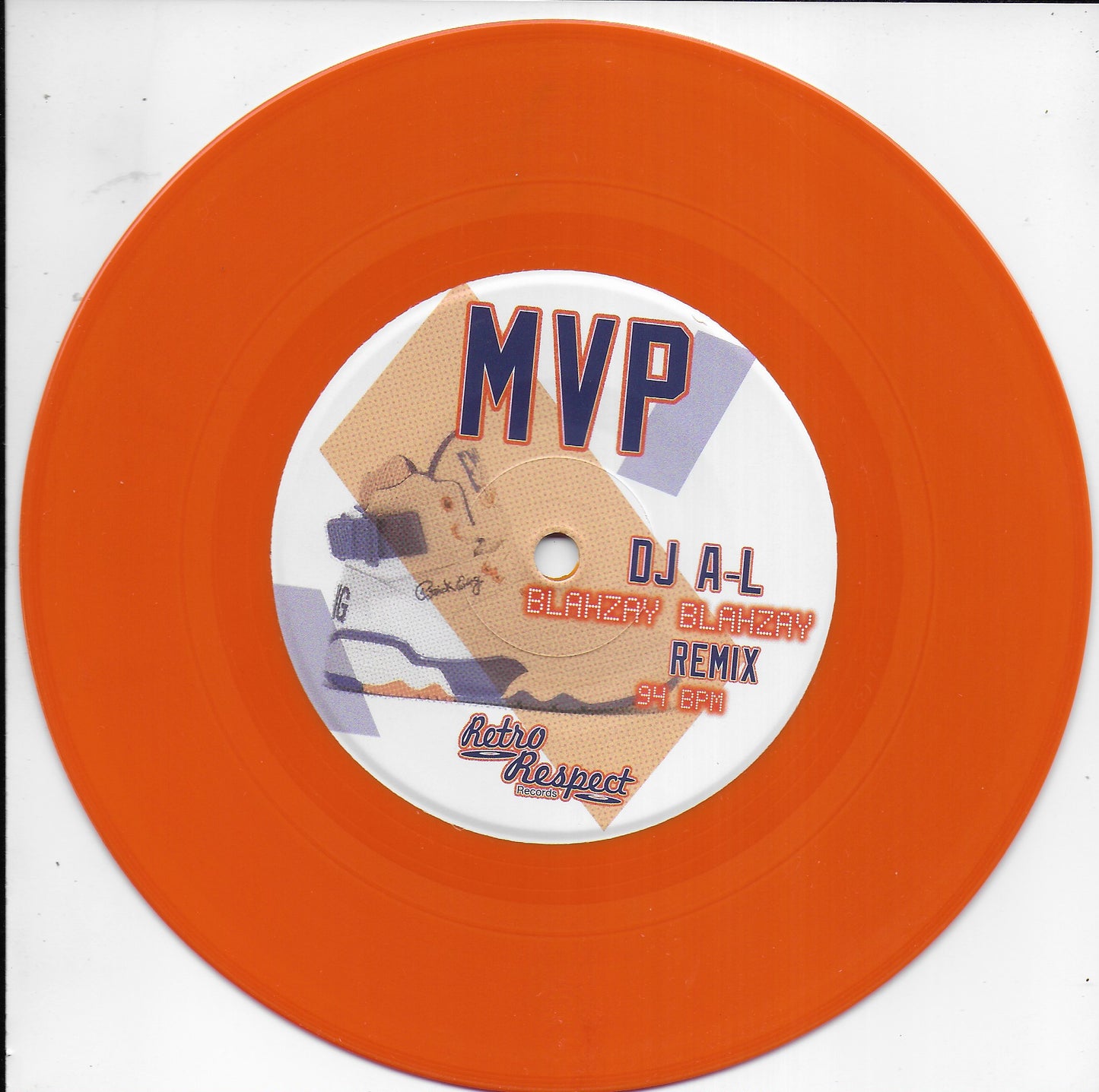 DJ A-L - Jump around / MVP (Orange vinyl)