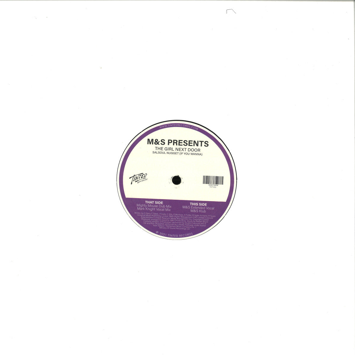 M&S presents The Girl Next Door - Salsoul nugget (if you wanna) (12" Maxi Single)