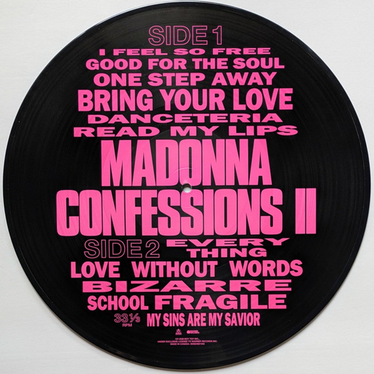 Madonna - Confessions II (Picture disc) (LP)