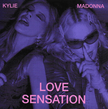 Madonna x Kylie Minogue - Love sensation (Clear vinyl)