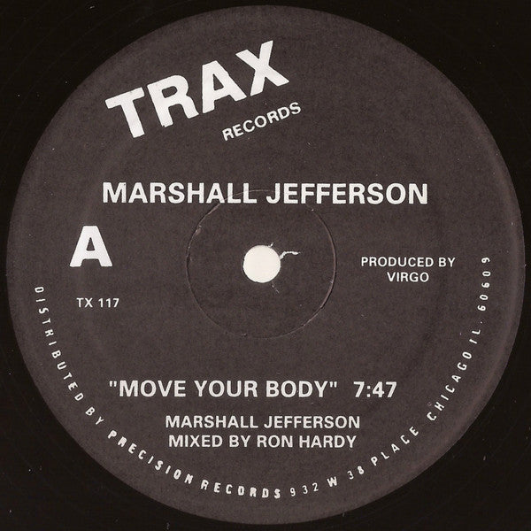 Marshall Jefferson - Move your body / Jamie Principle - Baby wants to ride (12" Maxi Single)