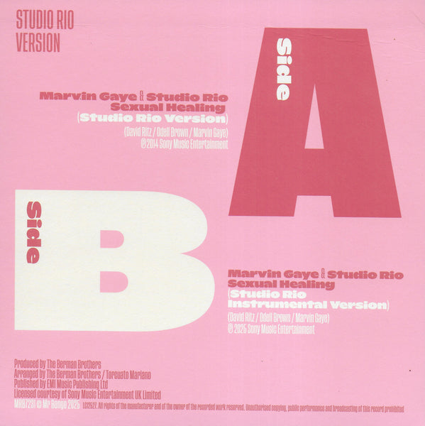 Marvin Gaye & Studio Rio - Sexual healing