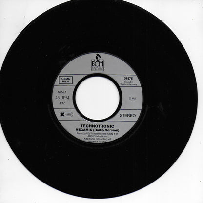 Technotronic - Megamix (Duitse uitgave)