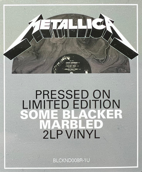 Metallica - Metallica (The Black Album) (Limited edition, some blacker marbled vinyl) (2LP)
