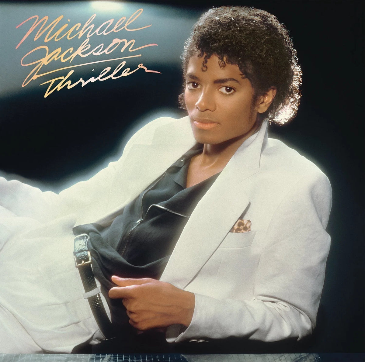 Michael Jackson - Thriller (Red and black marble vinyl) (LP)