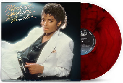 Michael Jackson - Thriller (Red and black marble vinyl) (LP)