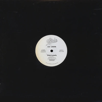 Michael Jackson - You are not alone (remix) / Lil' Louis - Club lonely (12" Maxi Single)