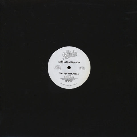 Michael Jackson - You are not alone (remix) / Lil' Louis - Club lonely (12" Maxi Single)