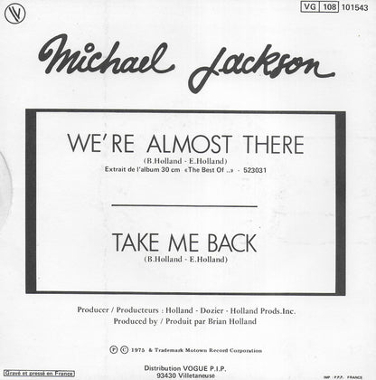 Michael Jackson - We're almost there