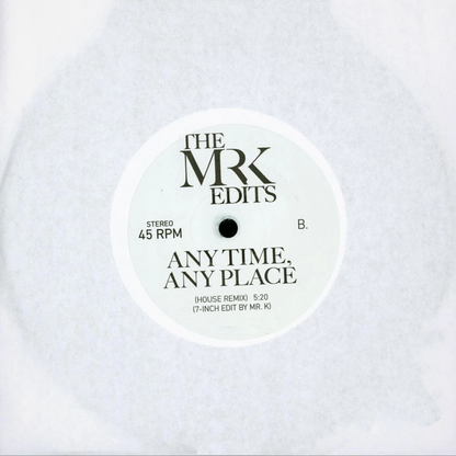 Michael Jackson - Remember the time / Janet Jackson - Any time, any place (MR K edits)