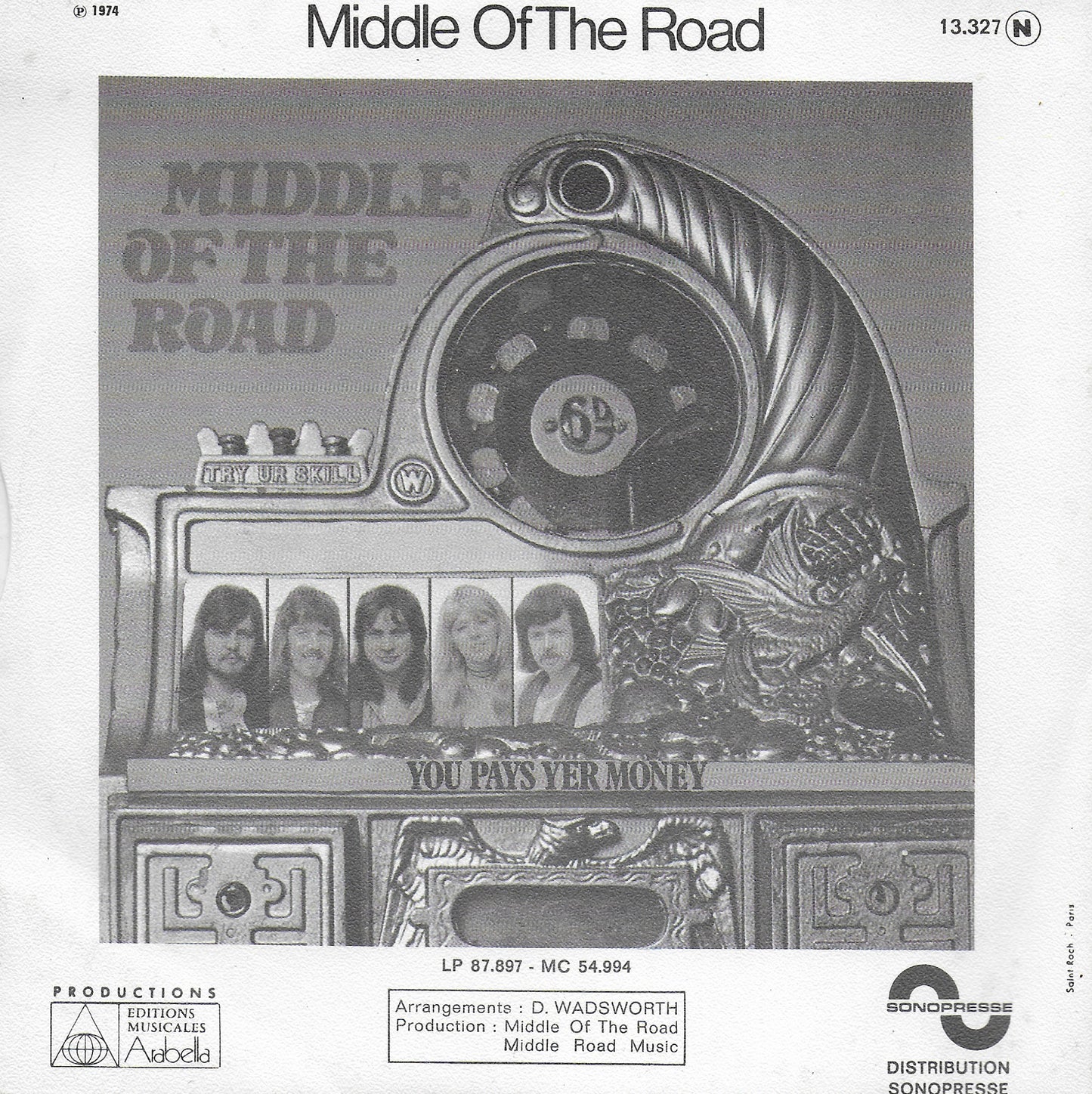 Middle of the road - Rockin' soul (Franse uitgave)