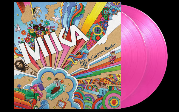 Mika - Life In Cartoon Motion (Limited pink transparent vinyl) (2LP)
