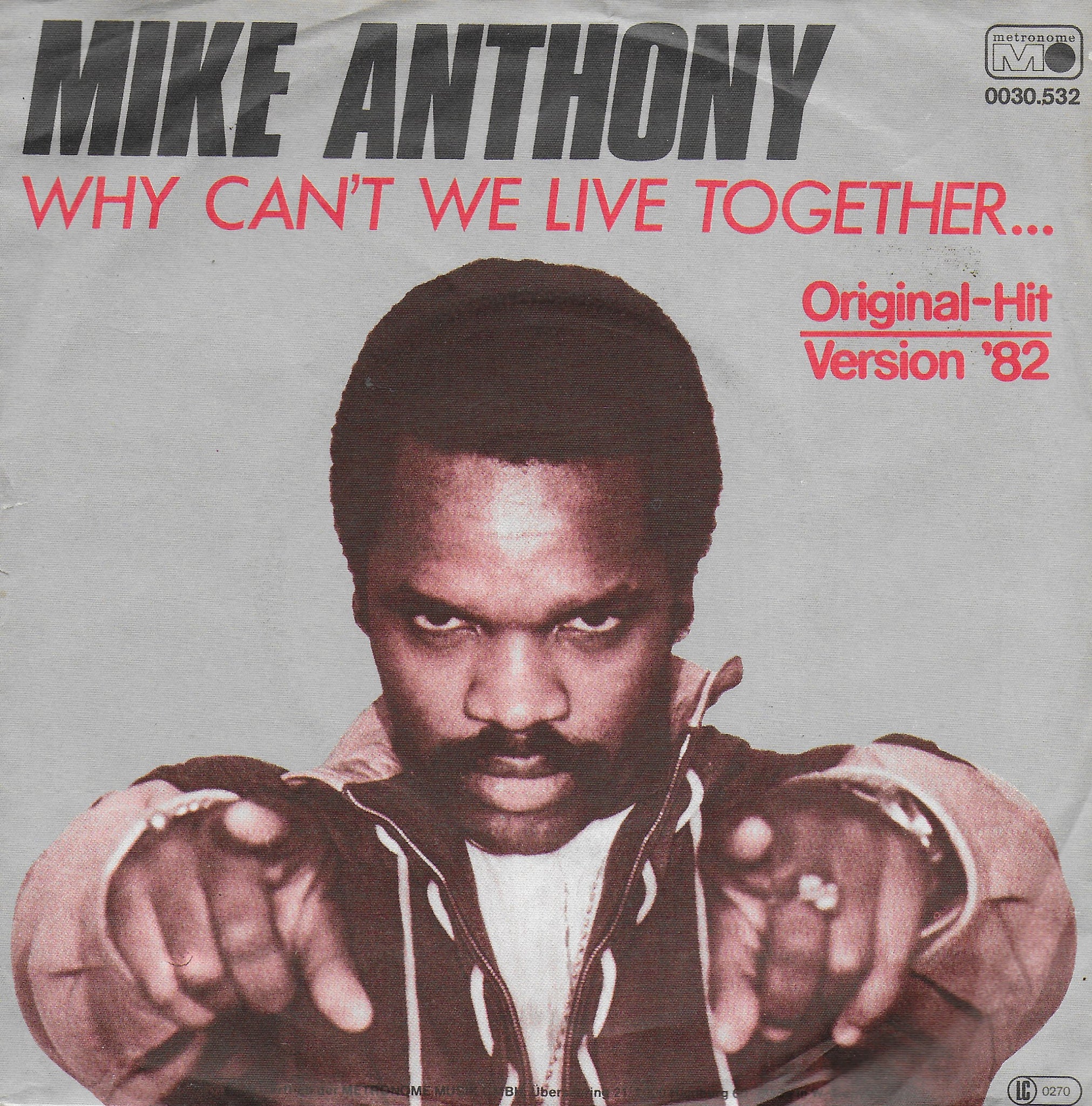 Mike Anthony - Why can't we live together (Duitse uitgave)