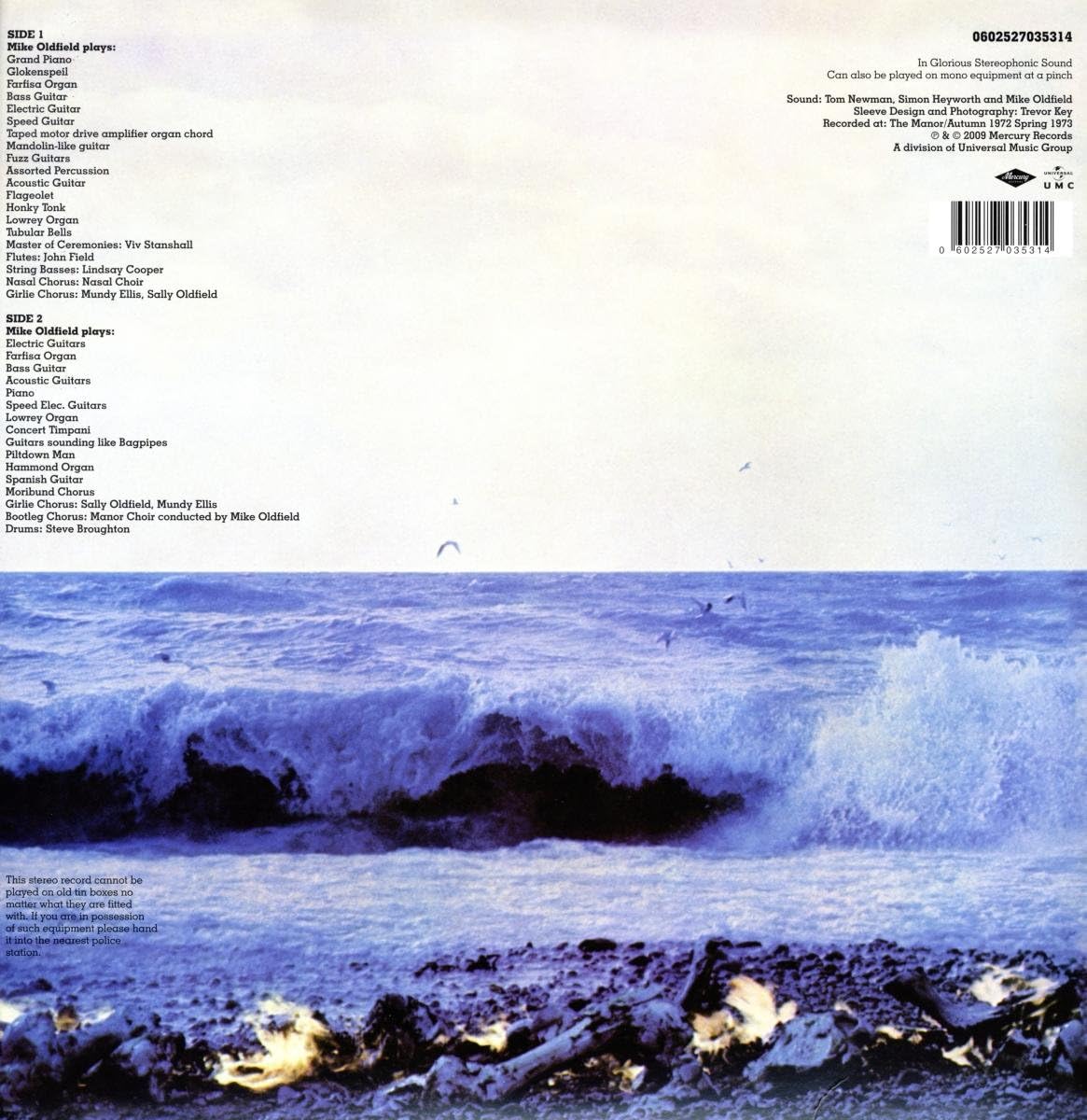 Mike Oldfield - Tubular Bells (Limited Seashore Vinyl) (LP)