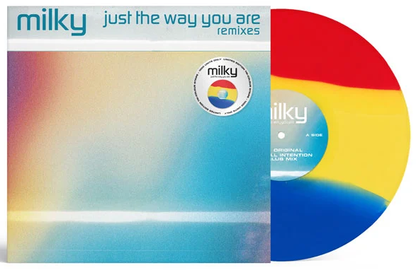Milky - Just the way you are (Tri-colour stripe vinyl) (12" Maxi Single)