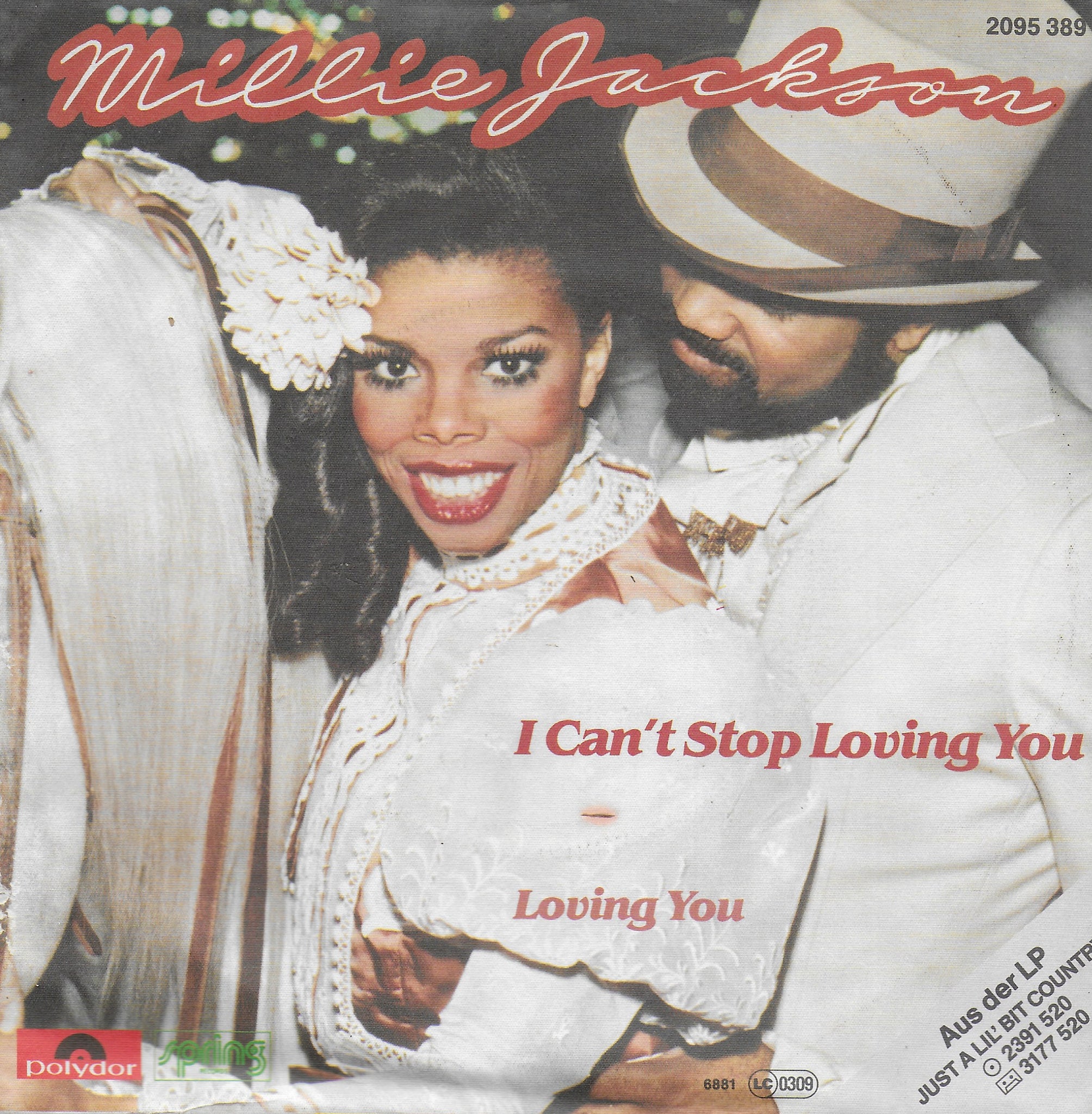 Millie Jackson - I can't stop loving you (Duitse uitgave)