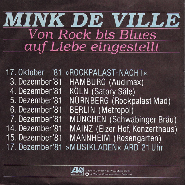 Mink DeVille - Love and emotion (Duitse uitgave)