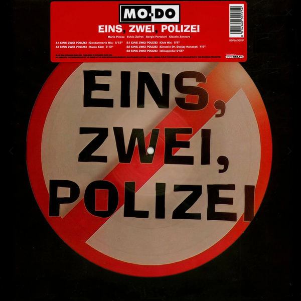 Mo-Do - Eins, Zwei, Polizei (Picture disc) (12" Maxi Single)