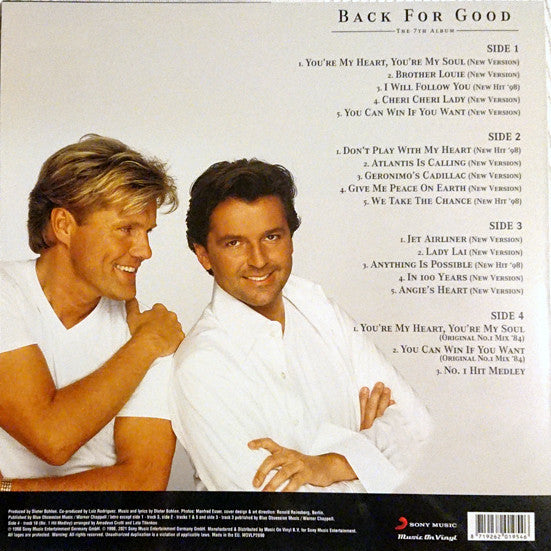Modern Talking - Back For Good (The 7th Album) (Black & white marbled vinyl) (2LP)