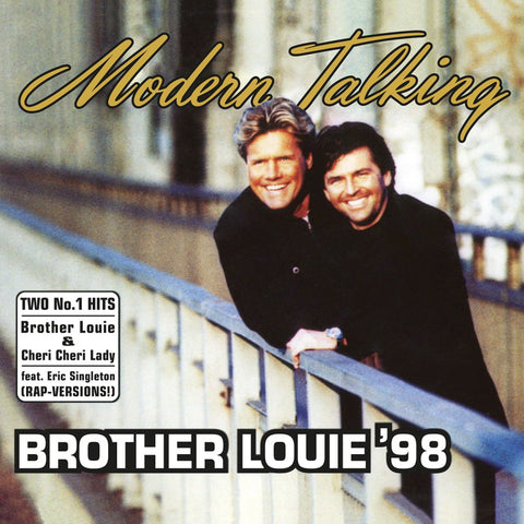 Modern Talking - Brother Louie '98 (Limited edition, yellow & white marbled vinyl) (12" Maxi Single)
