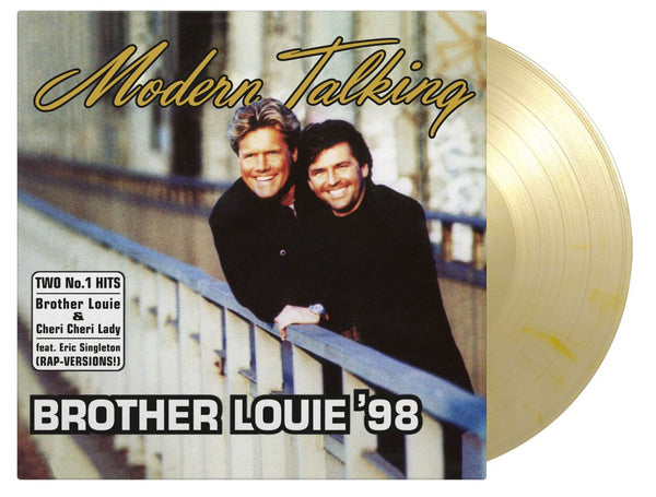 Modern Talking - Brother Louie '98 (Limited edition, yellow & white marbled vinyl) (12" Maxi Single)
