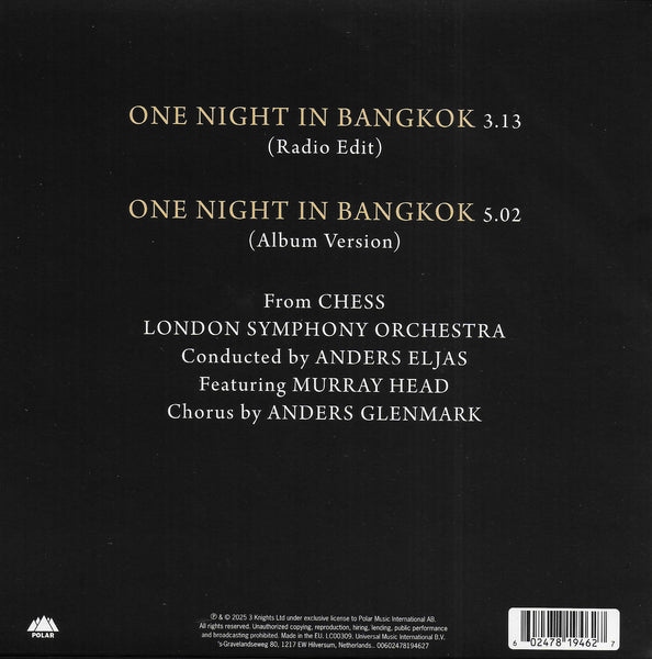 Murray Head - One night in Bangkok (40th Anniversary, white vinyl)