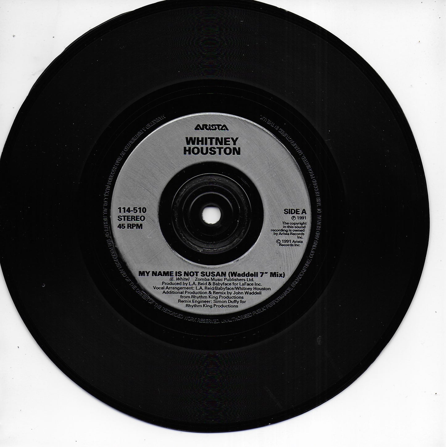 Whitney Houston - My name is not Susan (Engelse uitgave)