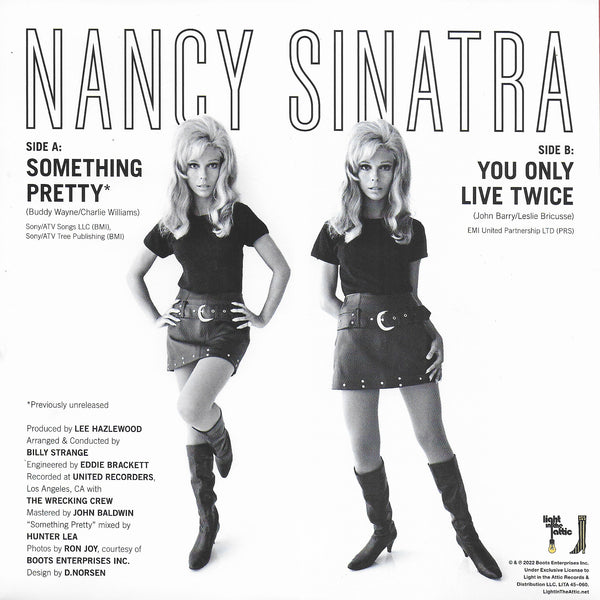 Nancy Sinatra - Something pretty / You only live twice (Limited white vinyl)