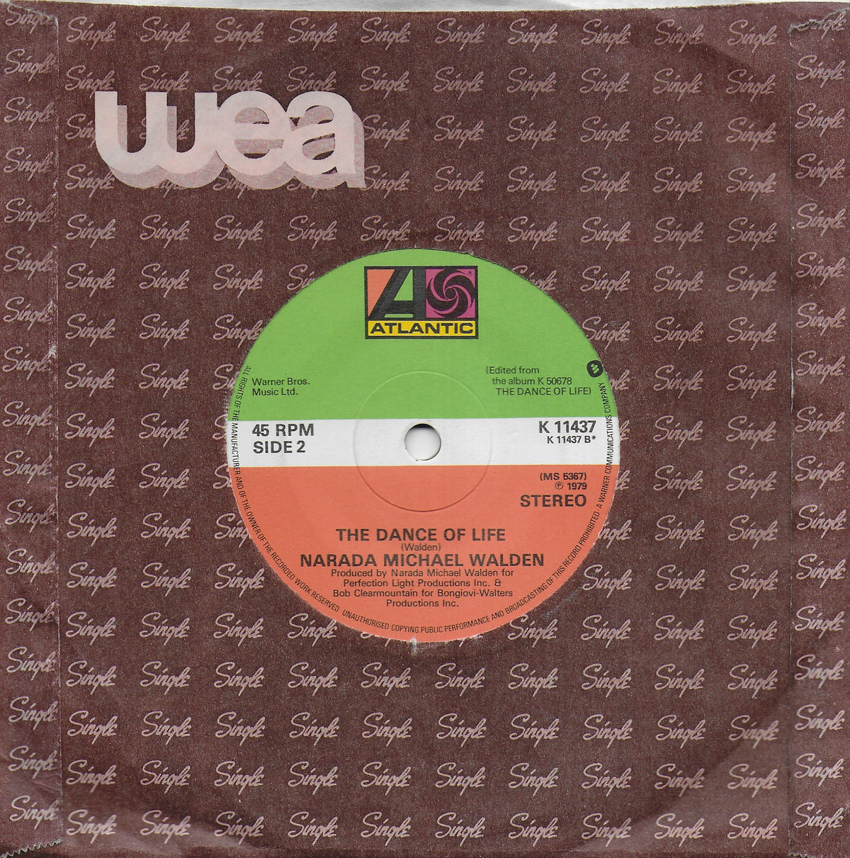 Narada Michael Walden - Tonight i'm alright (Engelse uitgave)