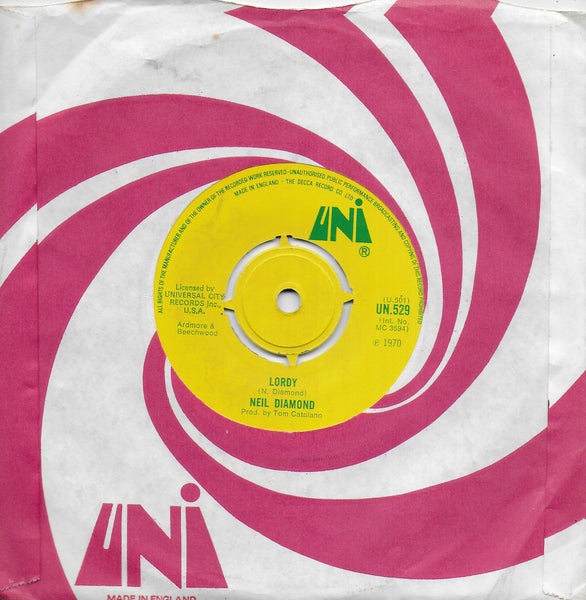 Neil Diamond - Cracklin' Rosie (Engelse uitgave)