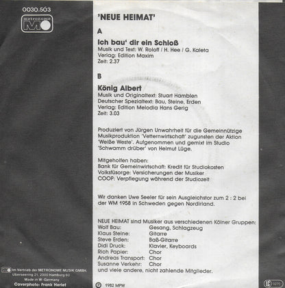 Neue Heimat - Ich bau' dir ein schloss