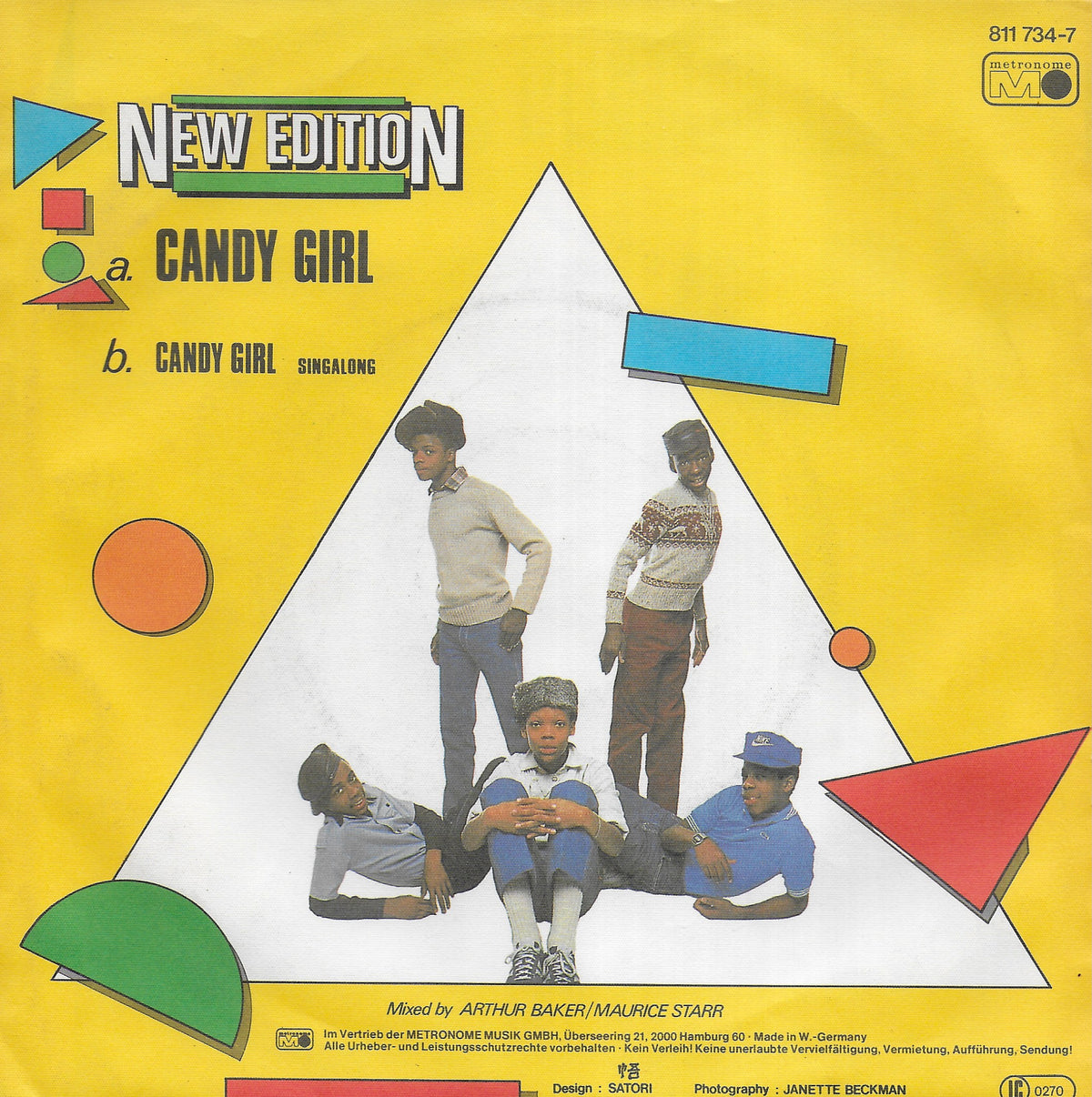 New Edition - Candy girl (Duitse uitgave)