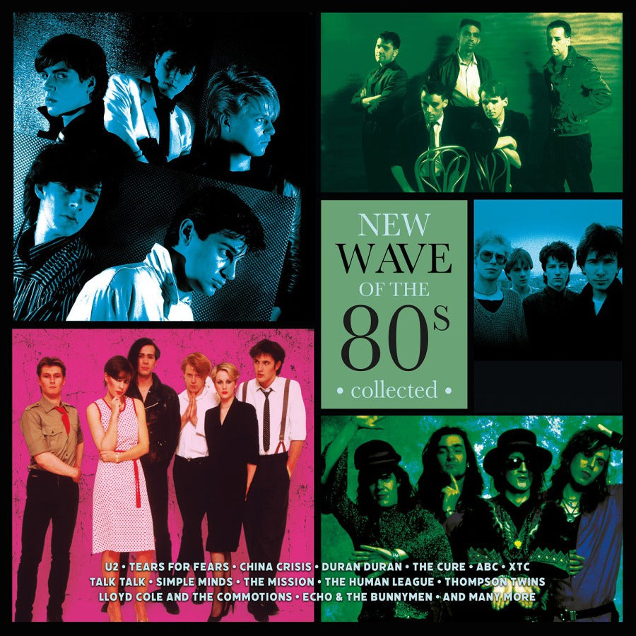 New Wave Of The 80's - Collected (Limited moss green & turquoise vinyl) (2LP)