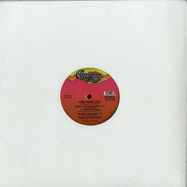 New York City - I'm doin' fine now (12" Maxi Single)