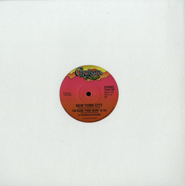 New York City - I'm doin' fine now (12" Maxi Single)
